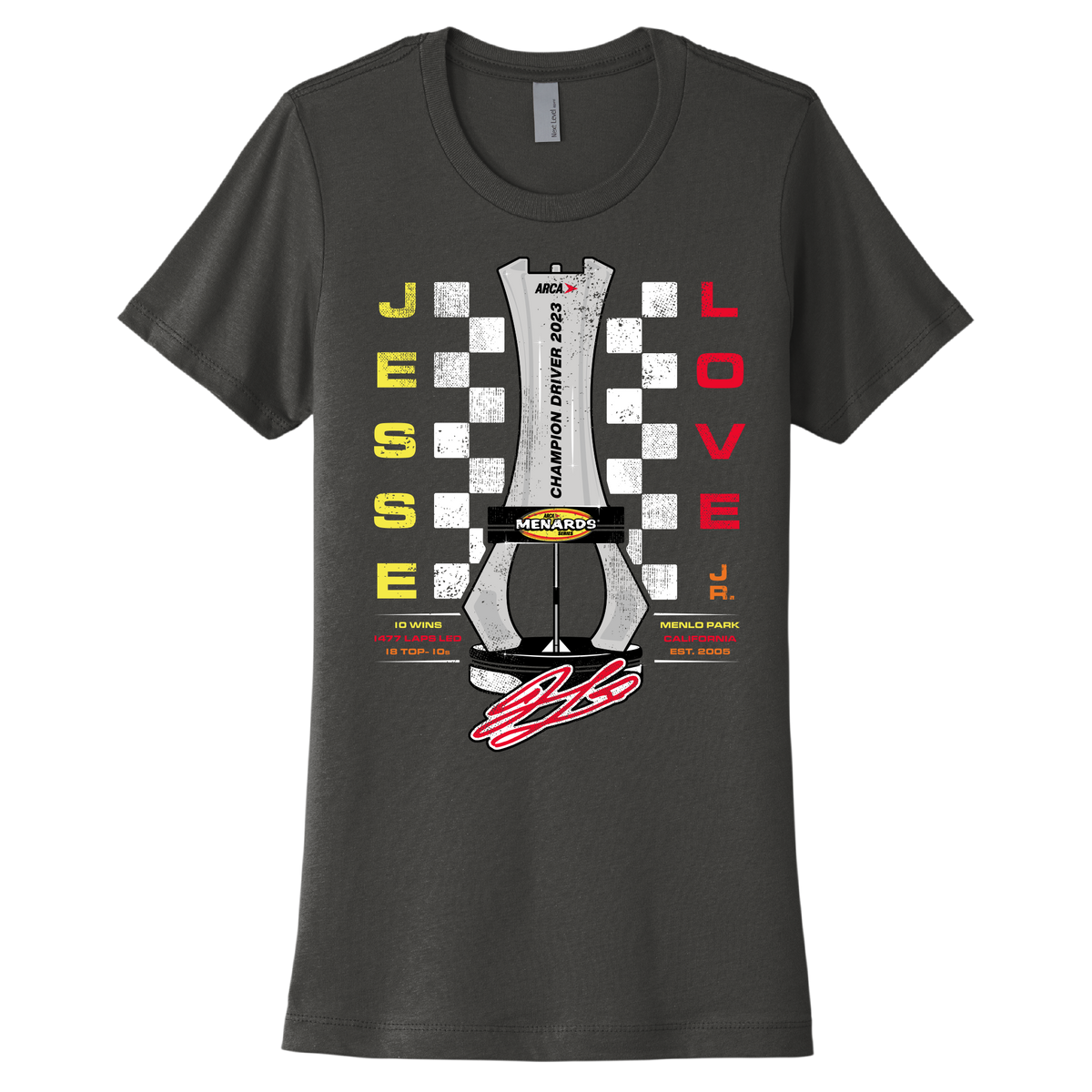 2023 ARCA Champion Women's Tee Jesse Love Racing